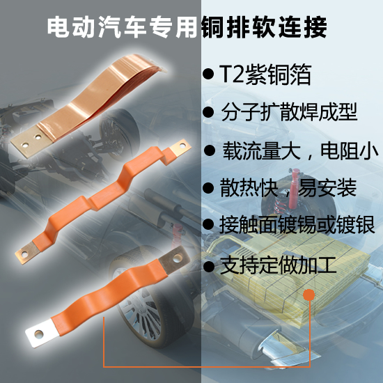 電動汽車電池銅軟排 電動汽車電池銅軟排